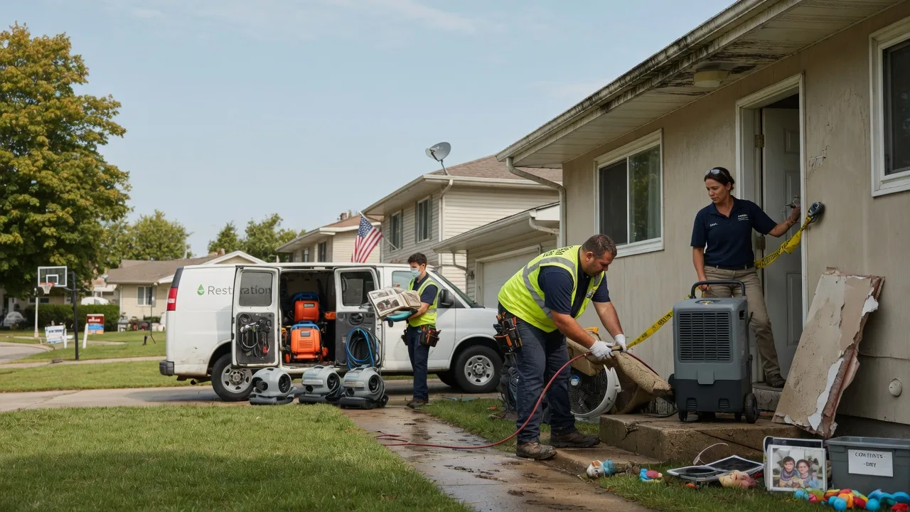 Water Damage Restoration in New Ringgold, PA near me